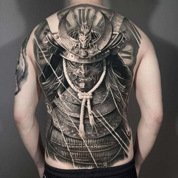 quỷ tattoo samurai kín lưng